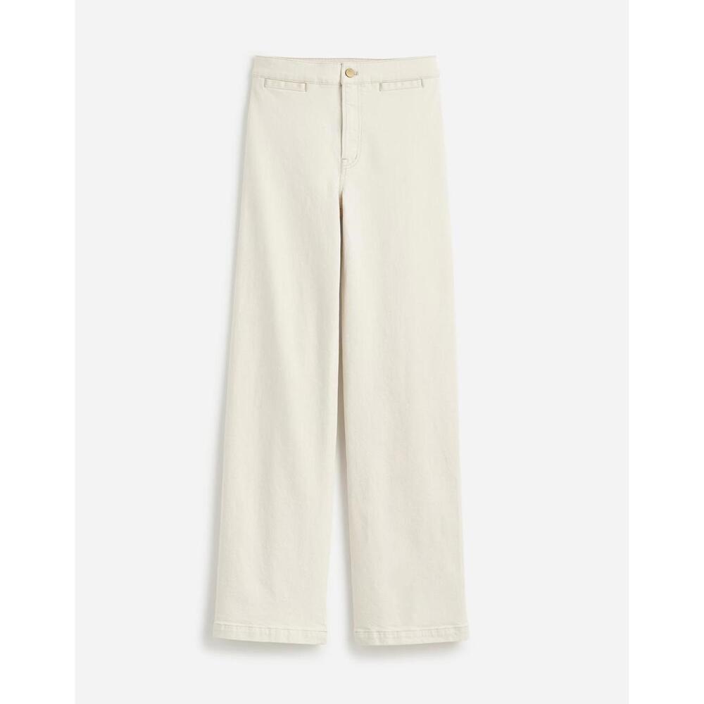 Madewell The Emmett Wide-Leg Jean: Welt Pocket Edition Ecru Size‎ 32